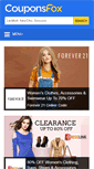 Mobile Screenshot of couponsfox.com